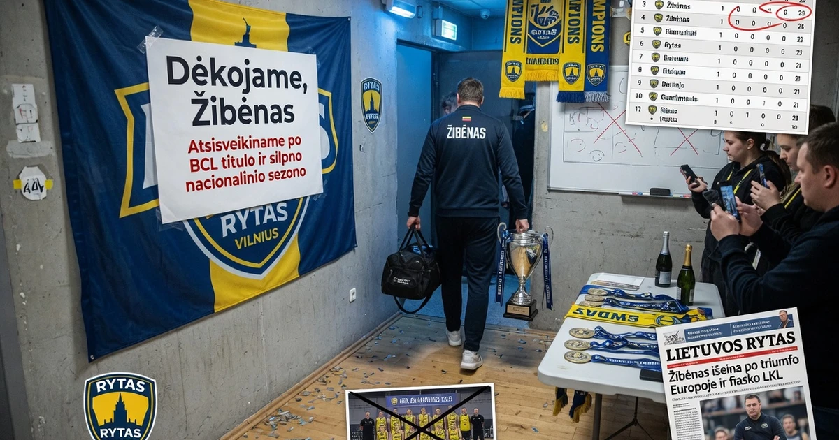 Баскетболен треньор уволнен след Шамионска титла в Европа